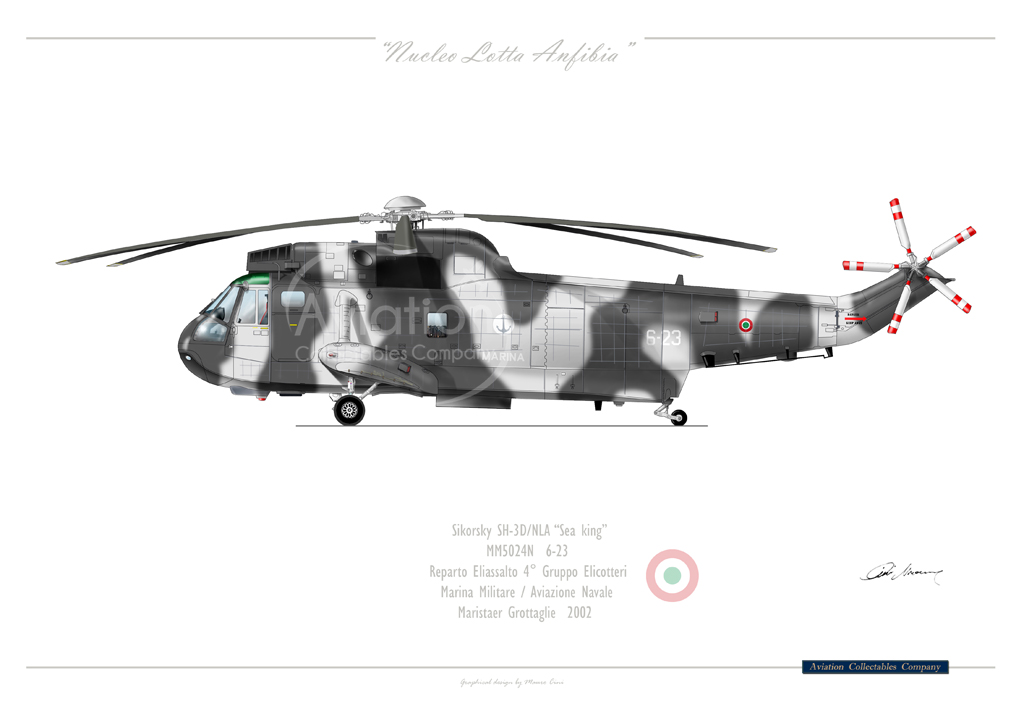 Aviation Print 31 – SH-3D “Nucleo Lotta Anfibia” – Marina Militare