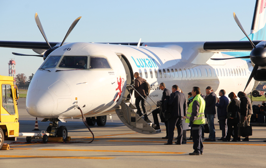 Luxair inaugura il nuovo collegamento da Torino per Lussemburgo