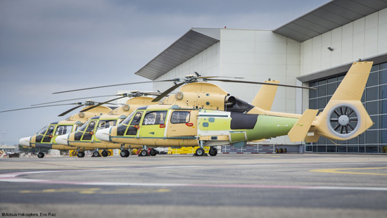 Airbus  Helicopters  consegna i primi tre AS565MBe “Phanter” alla Indonesian Navy