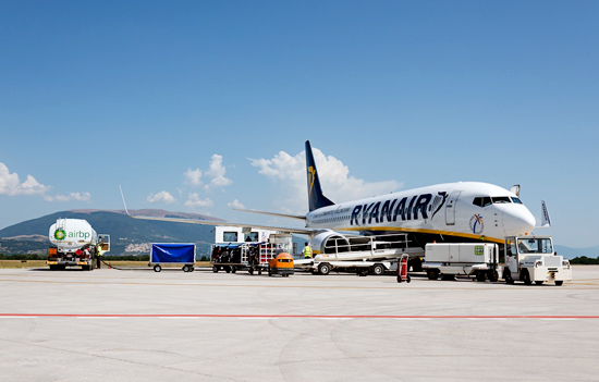 Ryanair – inaugurata  la nuova rotta Perugia – Catania