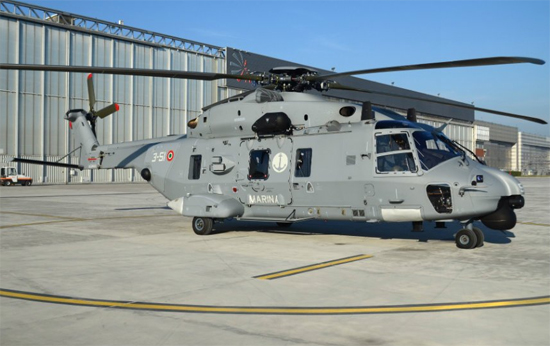 Consegnato alla Marina Militare il primo MH90