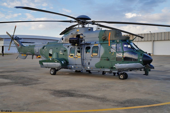 Helibras consegna due elicotteri  H225M alle Forze Armate Brasiliane