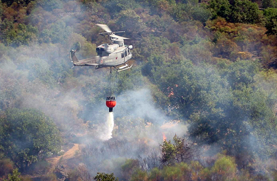 L’Impegno degli elicotteri dell’Aviazione Navale della Marina nella Campagna Estiva Antincendio Boschivo 2017
