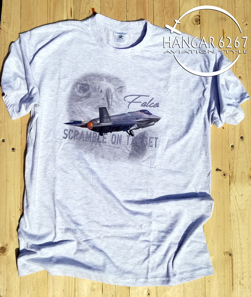 t-shirt F-35 – Falco – Scramble on target
