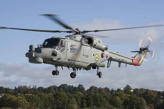 Leonardo,vola a Yeovil il primo Super Lynx per la Marina Militare brasiliana sottoposto ad ammodernamento