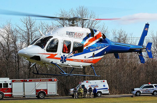 Tre nuove eliambulanze Bell 429 per l’americana Mercy Flyght