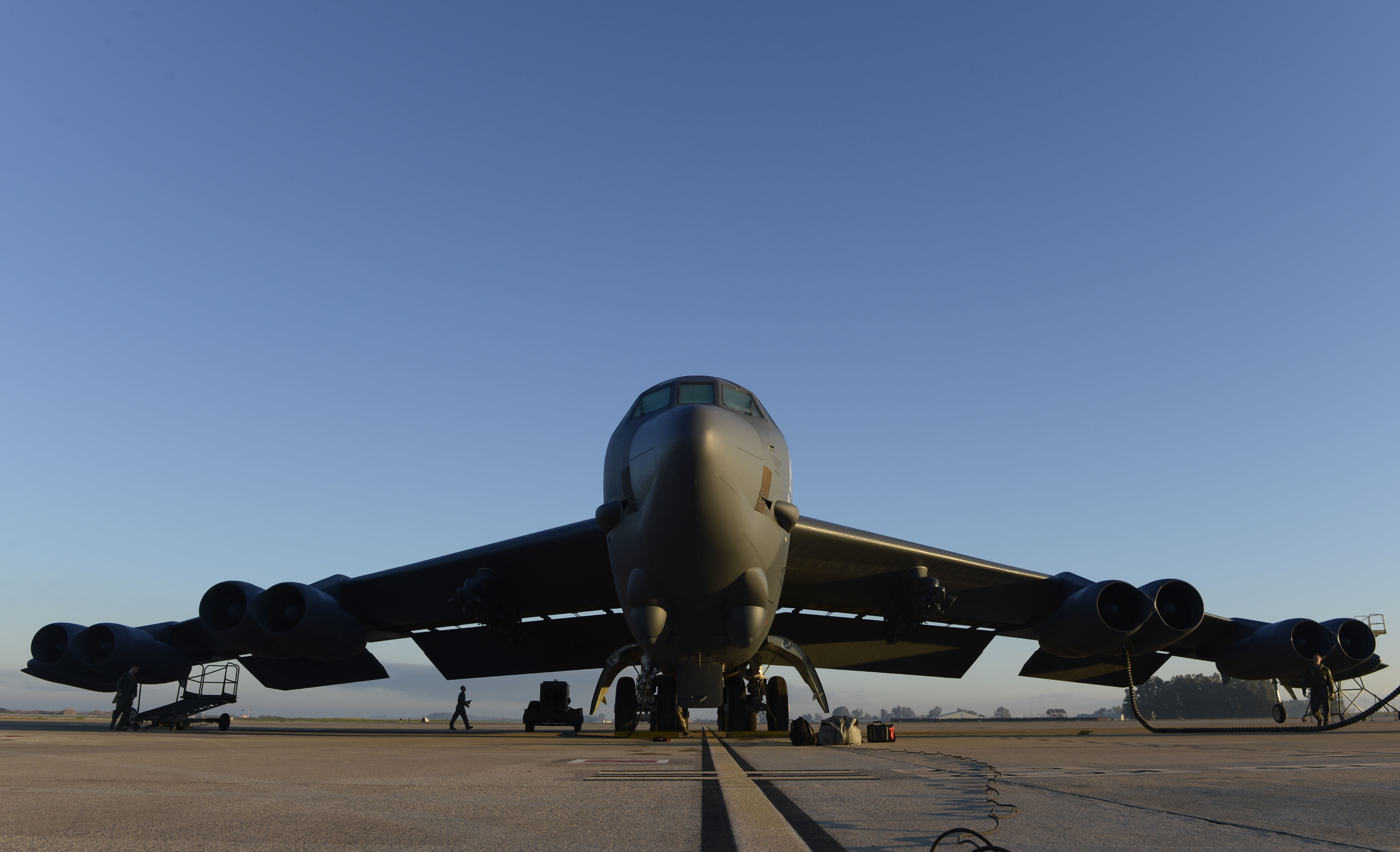 Un B-52H dell’USAF ospite sulla base aerea di Morón