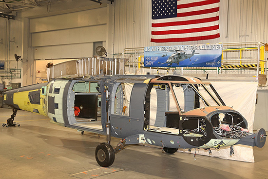 Inizia l’assemblaggio finale del primo Sikorsky HH-60W “Whiskey” per l’USAF