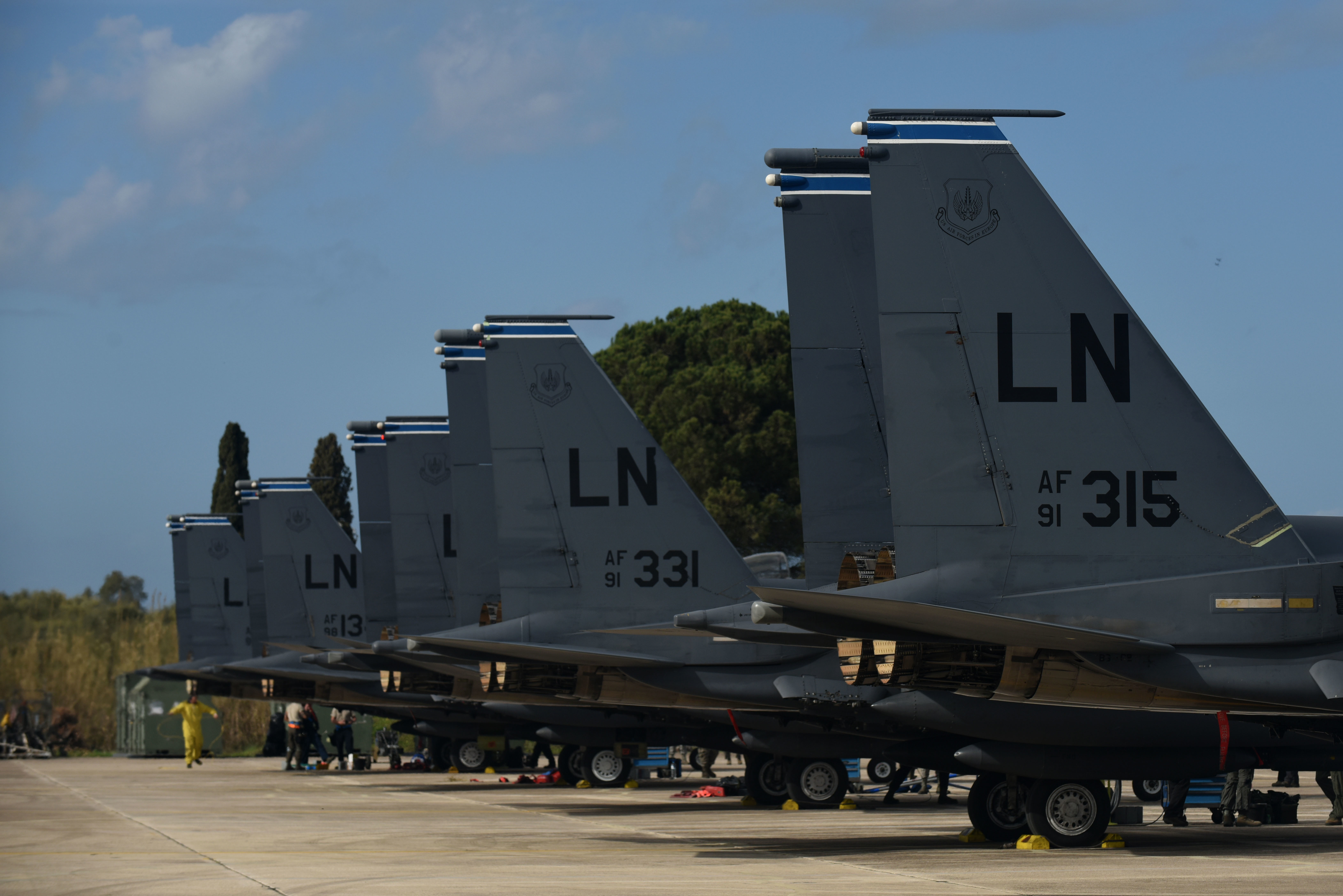 Gli F-15E del 492° FS ad Andravida per l’esercitazione INIOHOS 18