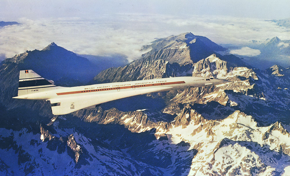 Il primo volo del Concorde
