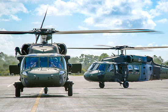 Sikorsky festeggia i 30 anni di operazioni dell’elicottero Black Hawk in America Latina.