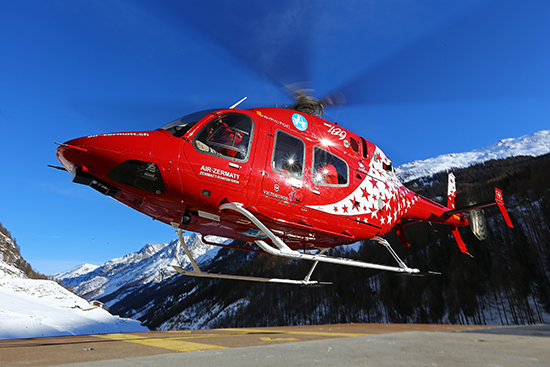 Air Zermatt ha celebrato i suoi 50anni con la consegna di un secondo BELL 429