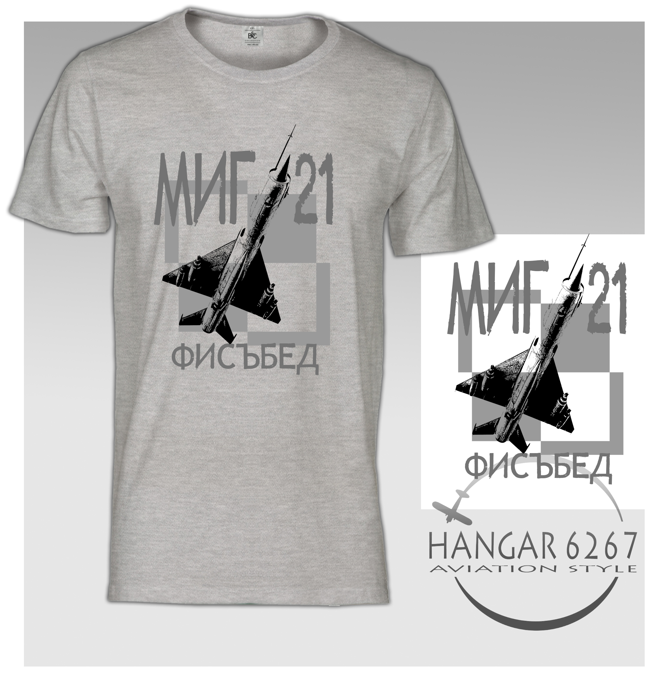 t-shirt MiG-21