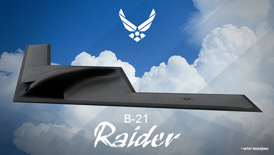 L’USAF ha scelto le basi aeree che ospiteranno i primi B-21 Raider a partire dal 2020