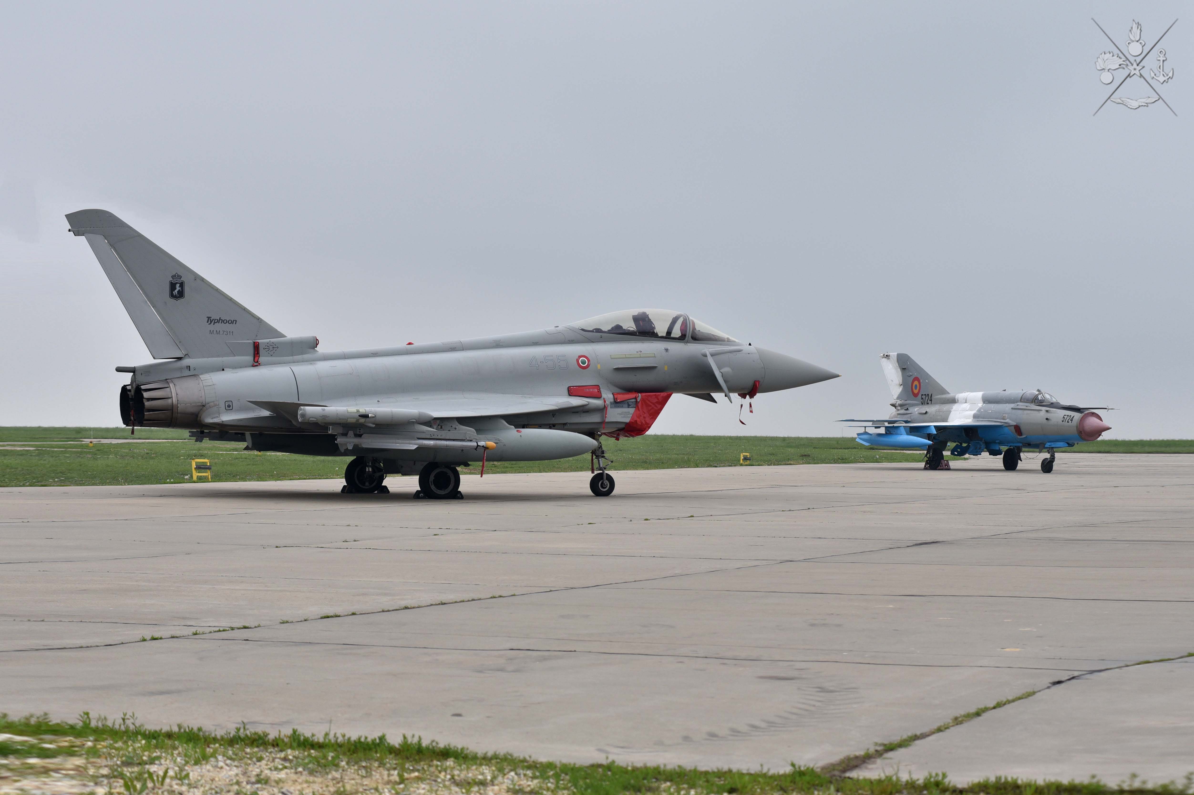 Operativi gli Eurofighter in Romania