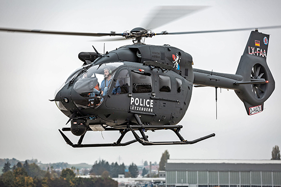 Airbus Helicopters consegna il primo H145M al Governo del Lussemburgo