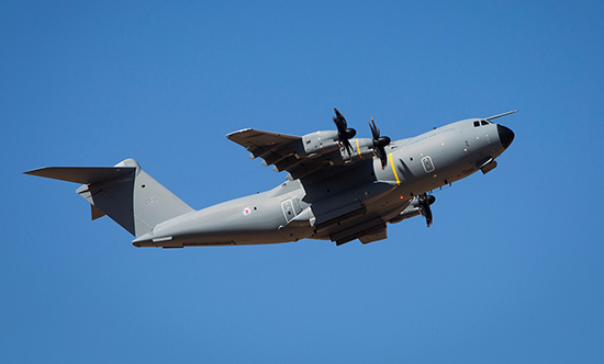 Airbus consegna il velivolo da trasporto militare A400M alle forze armate lussemburghesi
