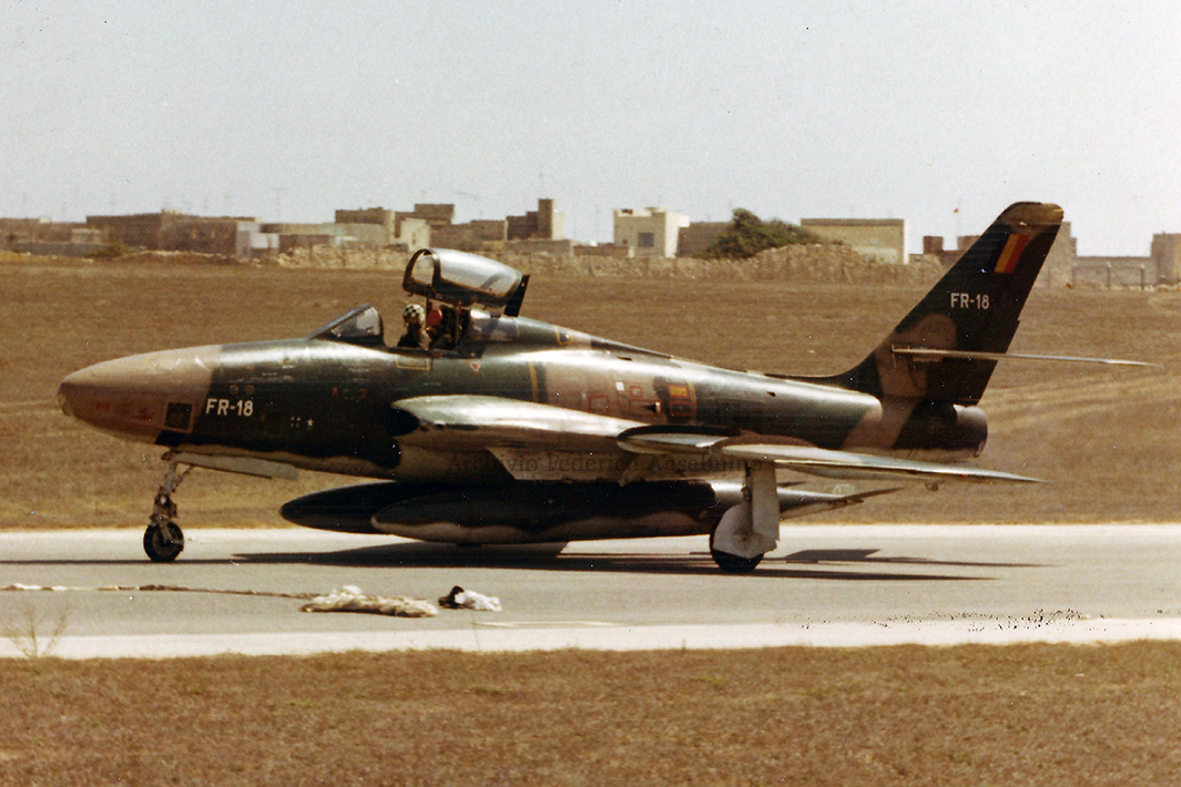Carrellata di immagini di RF-84F Thunderflash in Europa